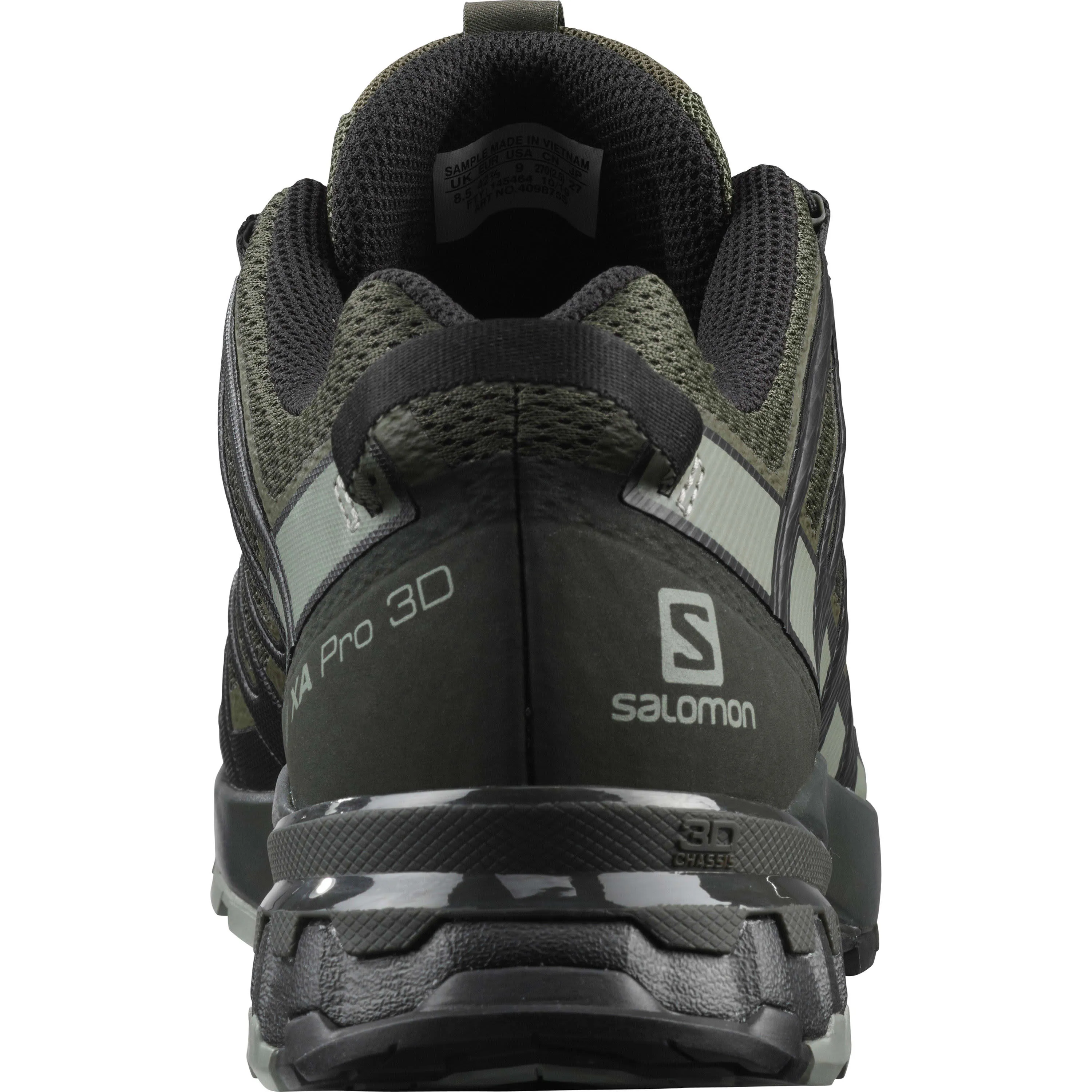 Salomon Men's XA Pro 3D V8 Black/Black/Black | Buy Salomon Men's XA Pro 3D V8 Black/Black/Black here | Outnorth