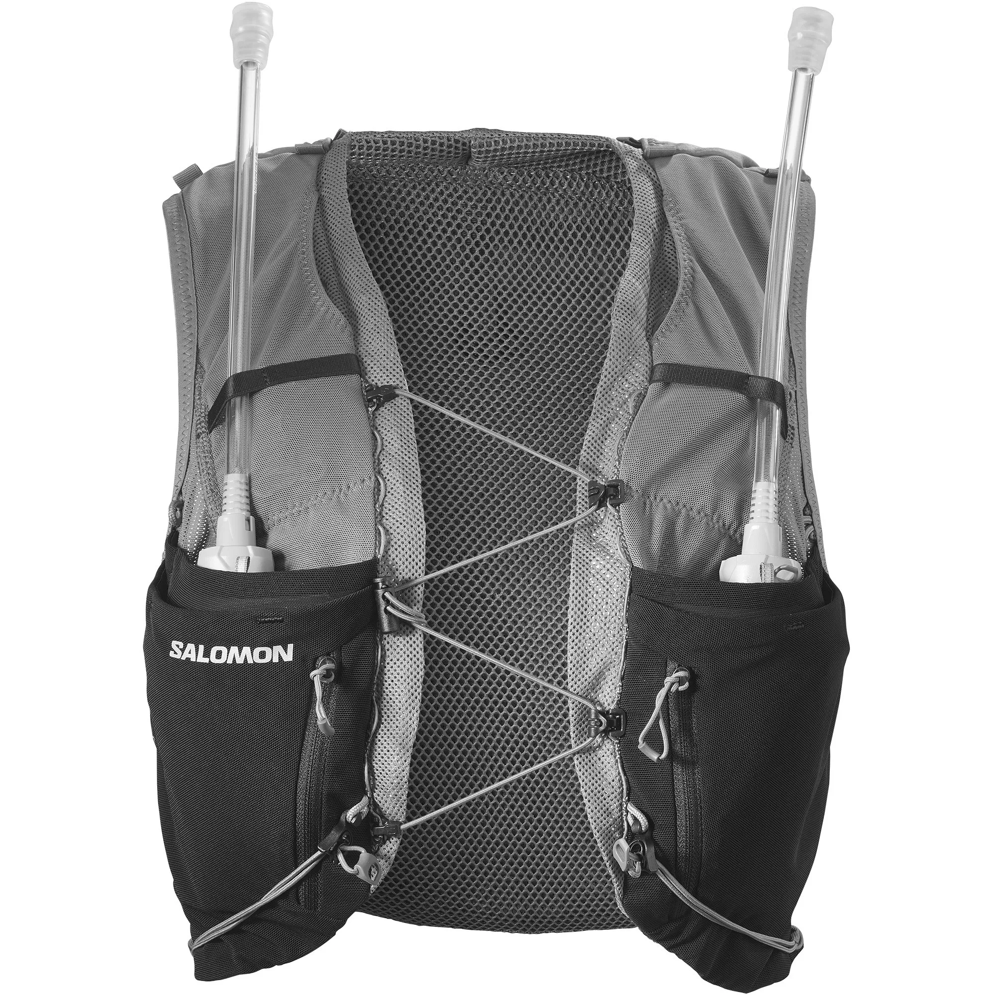 Salomon Women's Adv Skin 12 With Flasks Quiet Shade/Black | Buy Salomon Women's Adv Skin 12 With Flasks Quiet Shade/Bl