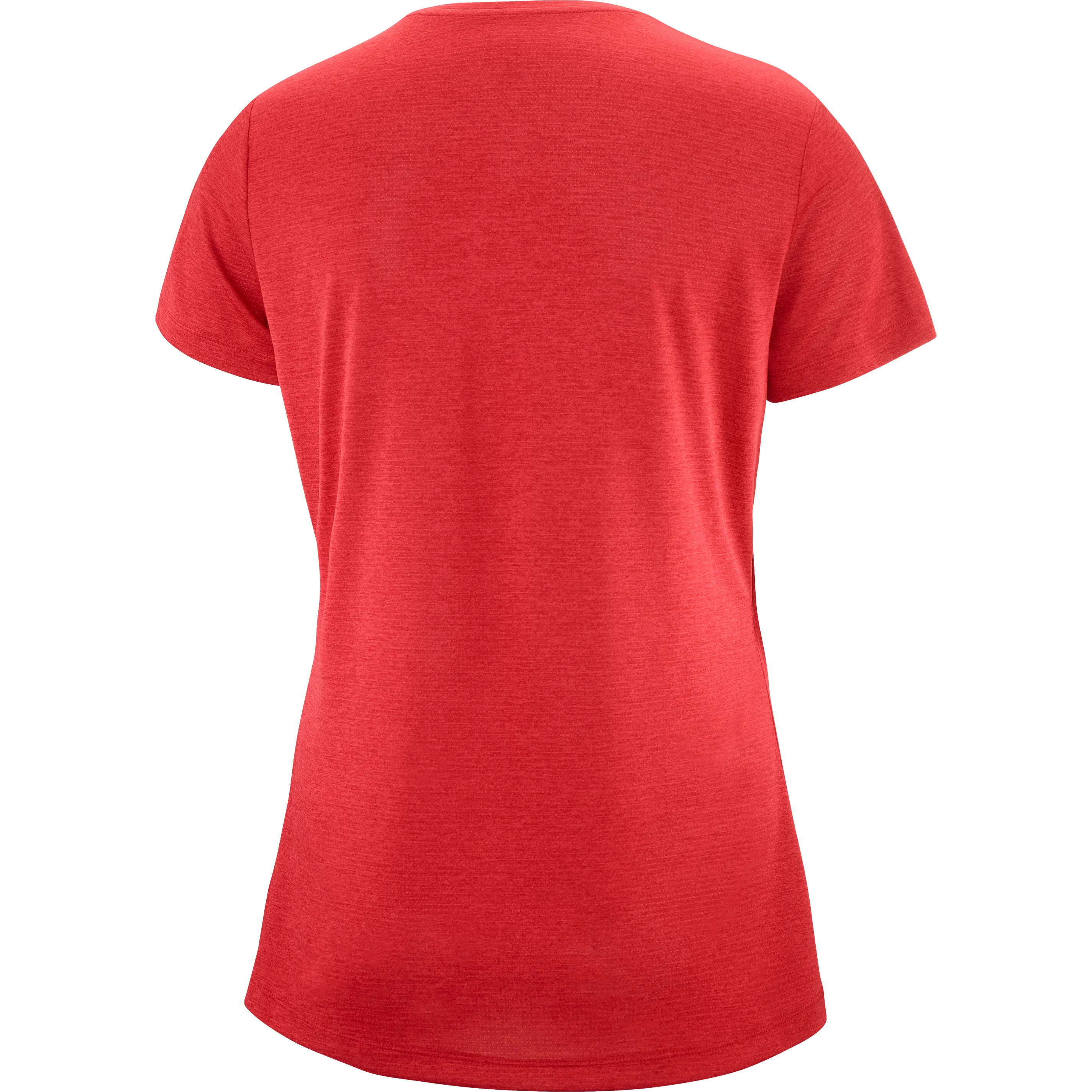 Salomon Women's Agile SS Tee Red Chili/Heather/Scarlet | Buy Salomon Women's Agile SS Tee Red Chili/Heather/Scarlet he