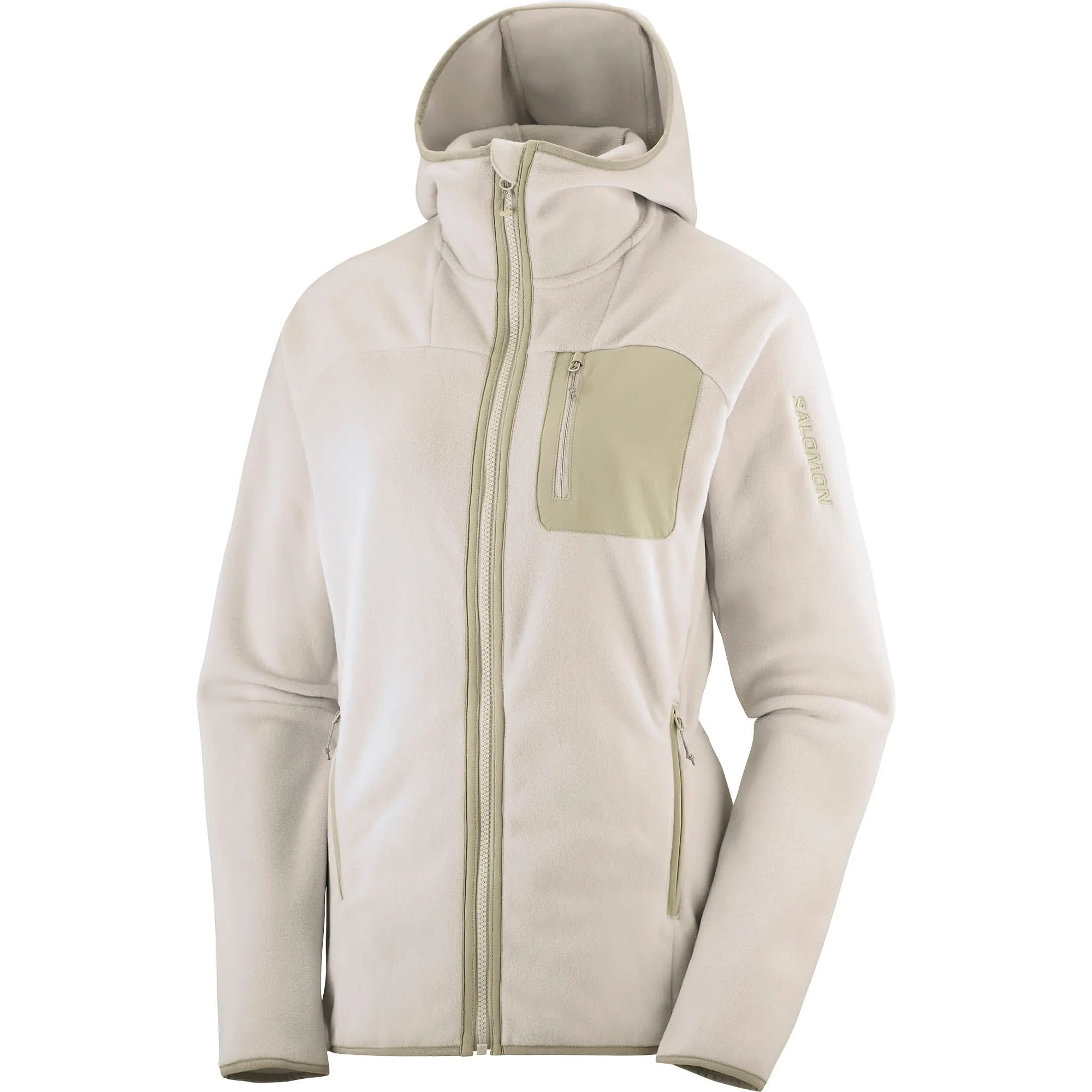 Salomon Women's Outline Polartec Rainy Day/Plaza Taupe | Buy Salomon Women's Outline Polartec Rainy Day/Plaza Taupe he