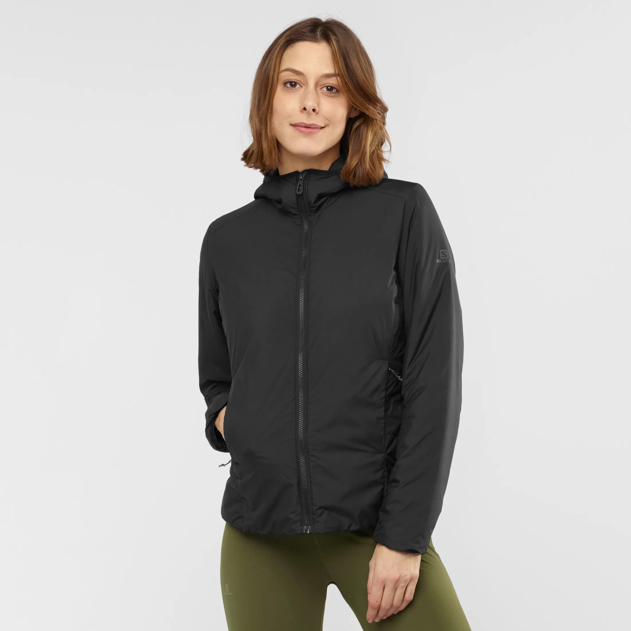 Salomon Women's Outrack Insulated Hoodie (2020) Black | Buy Salomon Women's Outrack Insulated Hoodie (2020) Black here