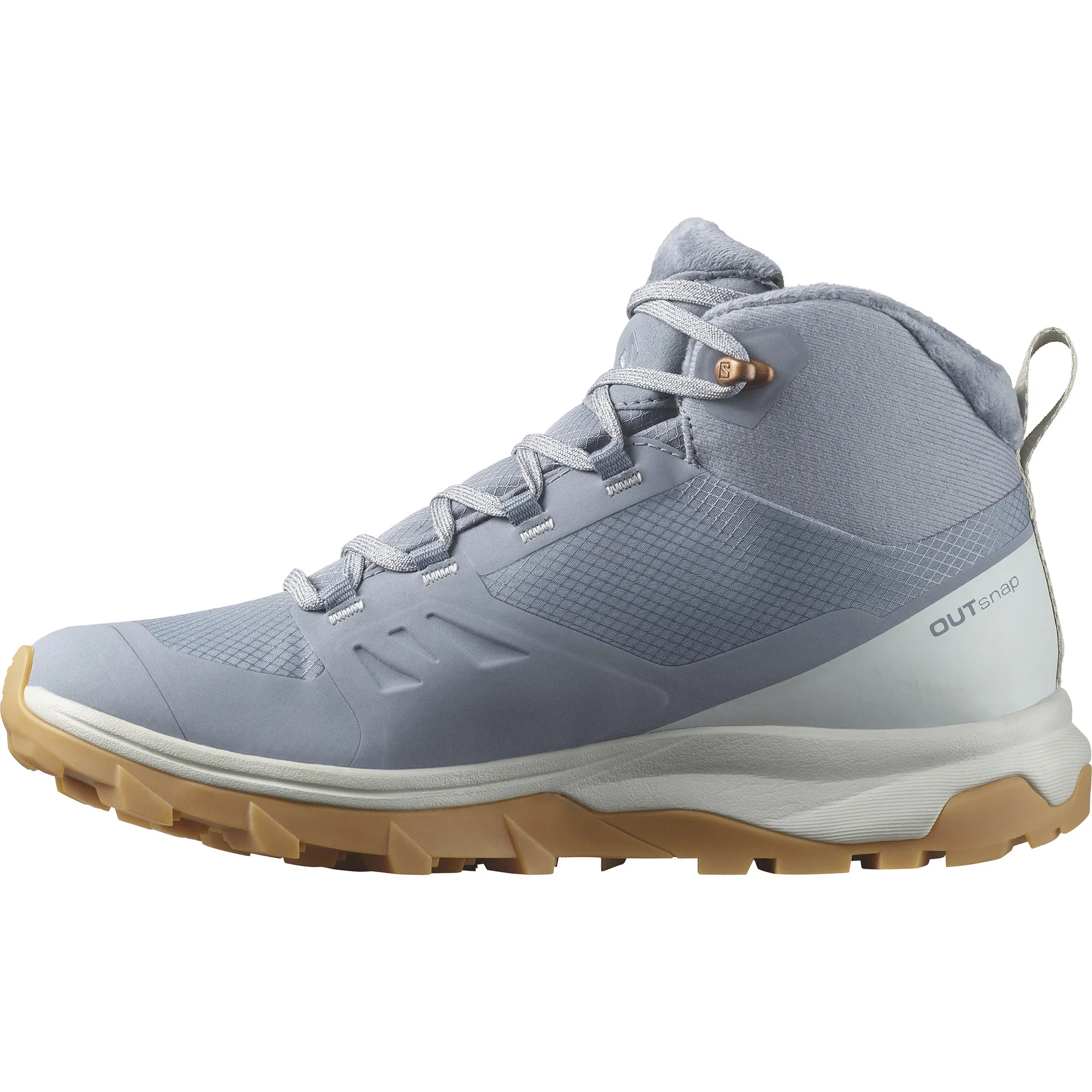 Salomon Women's Outsnap Climasalomon Waterproof Flint Stone/Pearl Blue/Gum3 | Buy Salomon Women's Outsnap Climasalomon