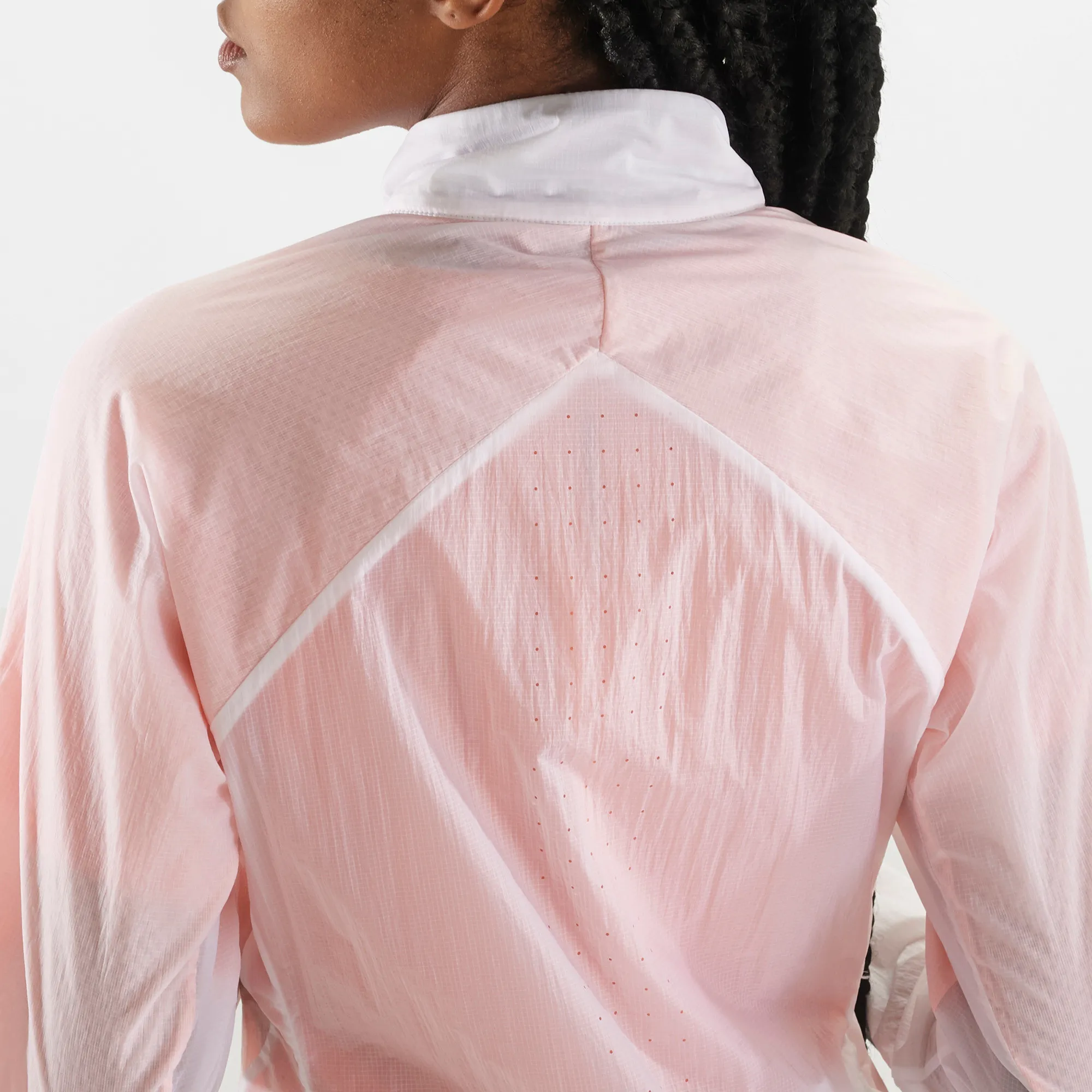 Salomon Women's Sense Flow Jacket White/Peach Amber | Buy Salomon Women's Sense Flow Jacket White/Peach Amber here | O