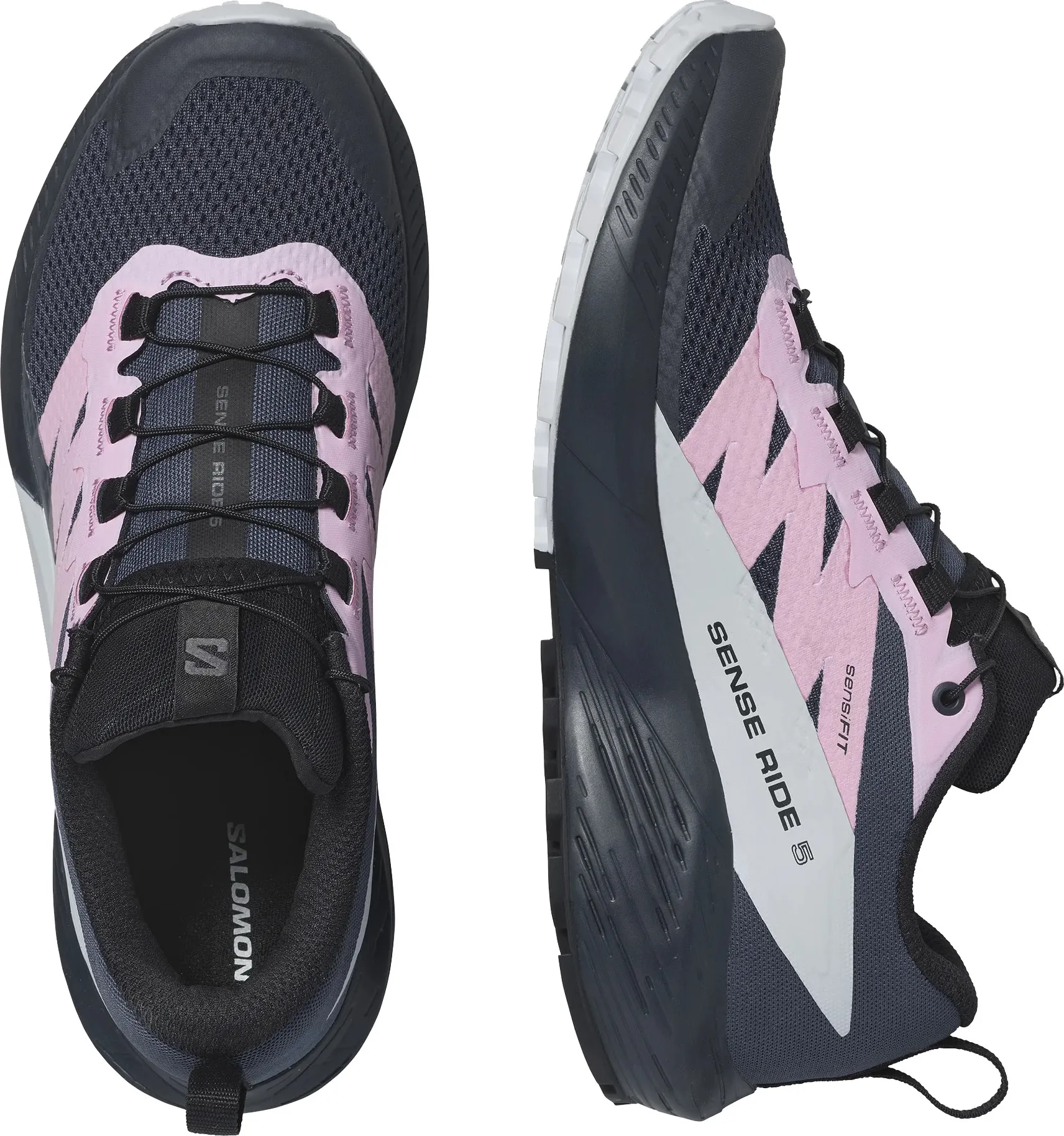 Salomon Women's Sense Ride 5 India Ink/Lilac Sachet/Arctic Ice | Buy Salomon Women's Sense Ride 5 India Ink/Lilac Sach