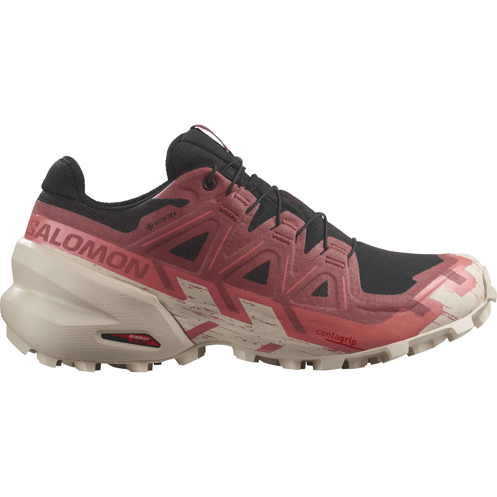 Salomon Women's Speedcross 6 GORE-TEX Black/Cow Hide/Faded Rose | Buy Salomon Women's Speedcross 6 GORE-TEX Black/Cow 