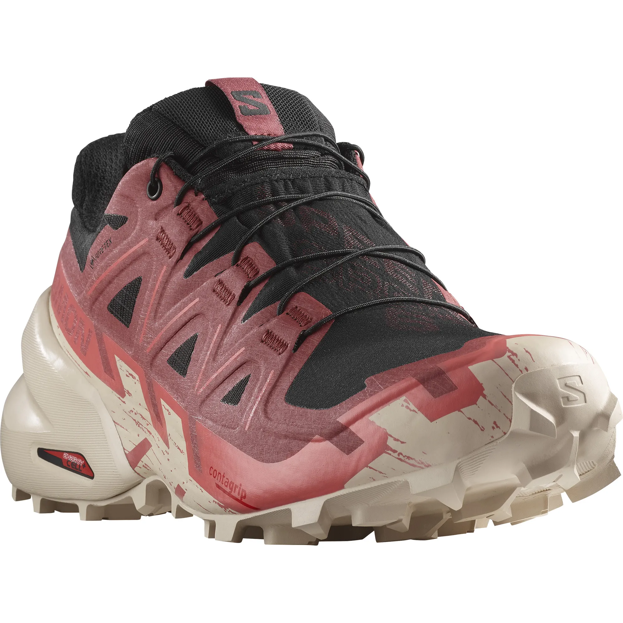 Salomon Women's Speedcross 6 GORE-TEX Black/Cow Hide/Faded Rose | Buy Salomon Women's Speedcross 6 GORE-TEX Black/Cow 