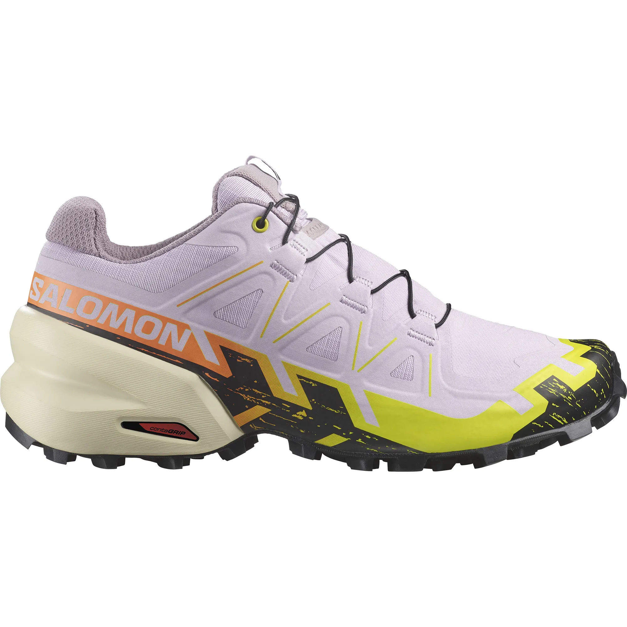 Salomon Women's Speedcross 6 Orchid Petal/Black/Sulphur Spring | Buy Salomon Women's Speedcross 6 Orchid Petal/Black/S