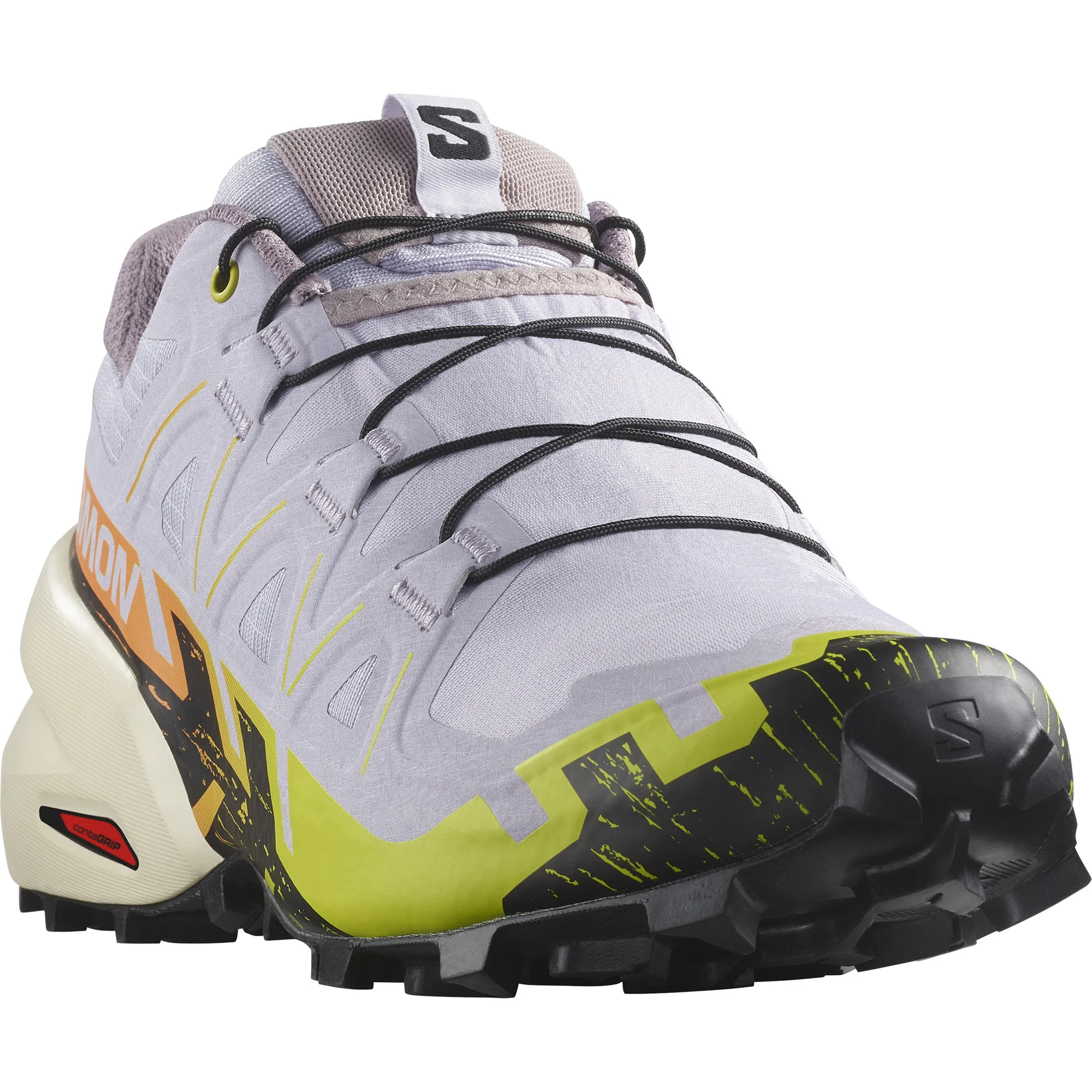 Salomon Women's Speedcross 6 Orchid Petal/Black/Sulphur Spring | Buy Salomon Women's Speedcross 6 Orchid Petal/Black/S