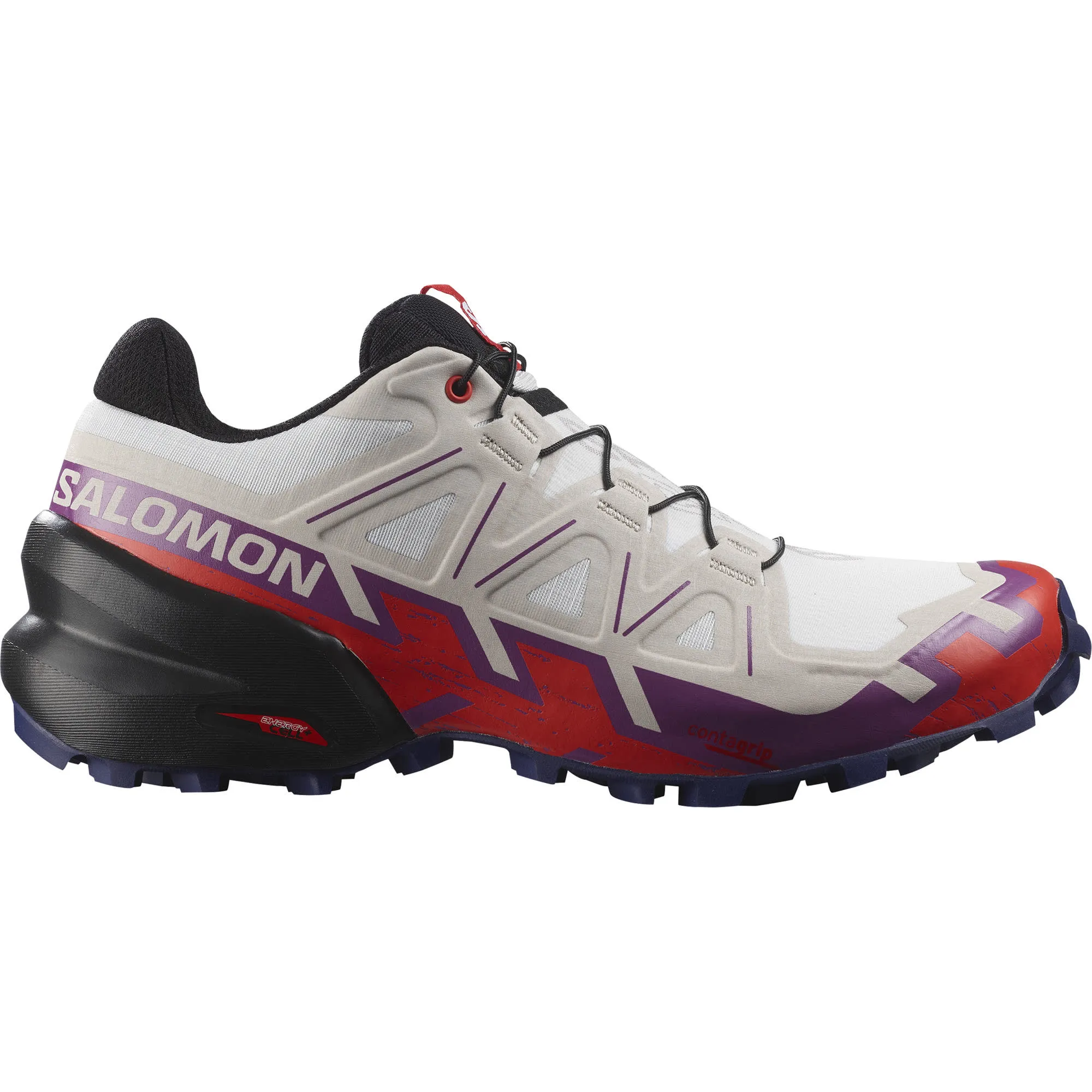 Salomon Women's Speedcross 6 White/Sparkling Grape/Fiery Red | Buy Salomon Women's Speedcross 6 White/Sparkling Grape/