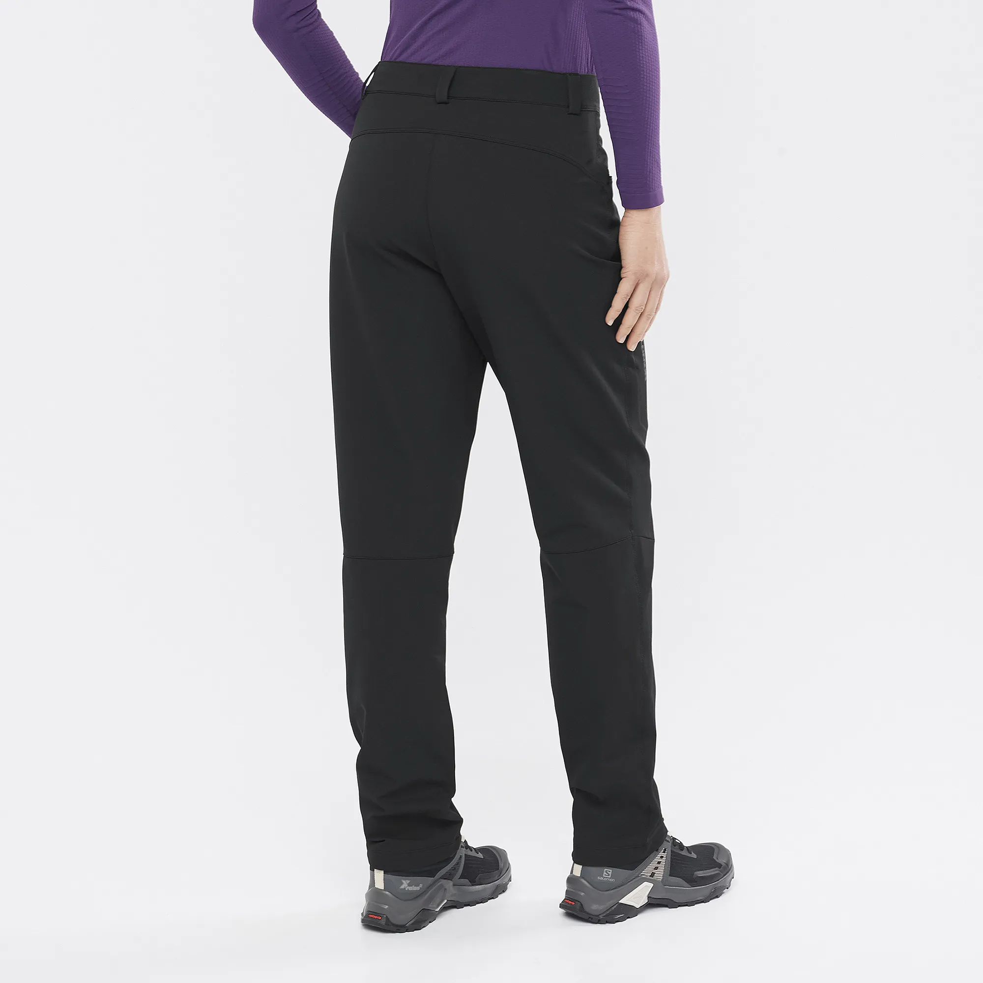 Salomon Women's Wayfarer Warm Pants Deep Black | Buy Salomon Women's Wayfarer Warm Pants Deep Black here | Outnorth