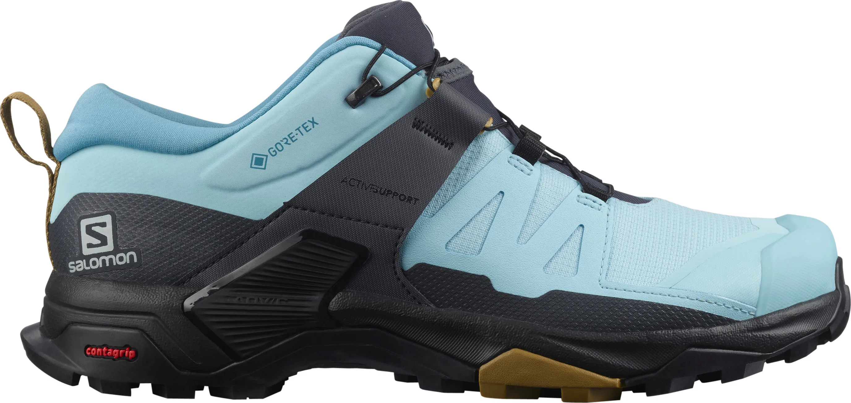 Salomon Women's X Ultra 4 GORE-TEX Crystal Blue/Black/Cumin | Buy Salomon Women's X Ultra 4 GORE-TEX Crystal Blue/Blac