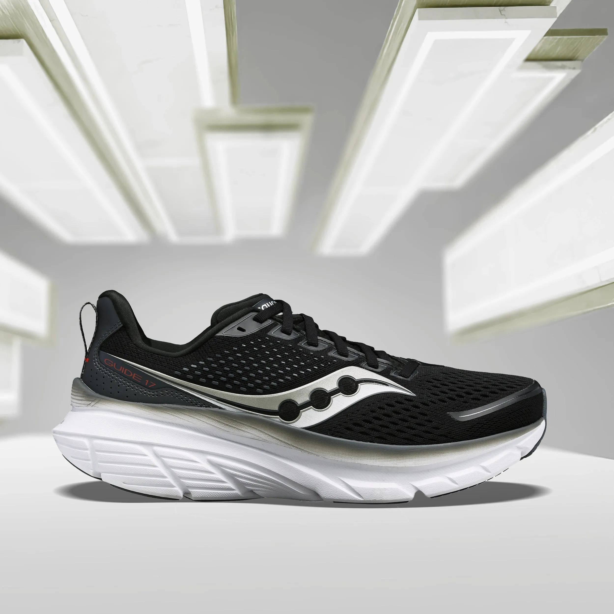 Saucony Guide 17 Black/Shadow - S20936-100 - Running Shoes