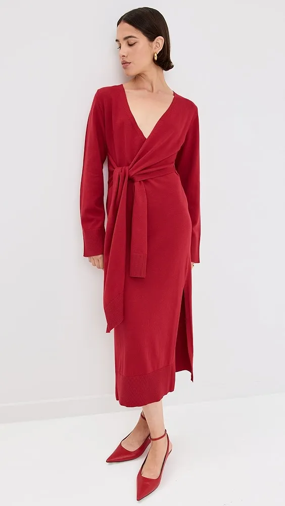 SIMKHAI   Skyla Wrap Dress 