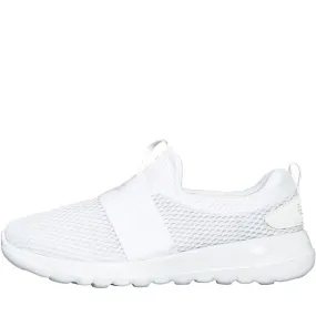 SKECHERS Womens Go Walk Joy Light Smile Trainers White