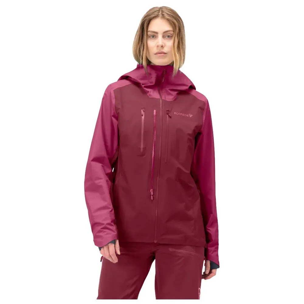 Ski Jacket Norrona ---Women's Lyngen Gore-Tex Violet Quartz