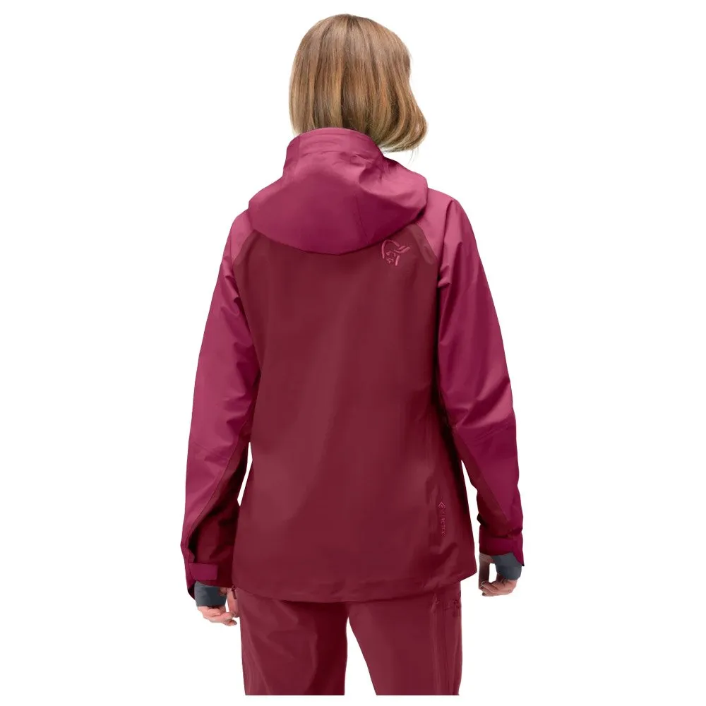 Ski Jacket Norrona ---Women's Lyngen Gore-Tex Violet Quartz