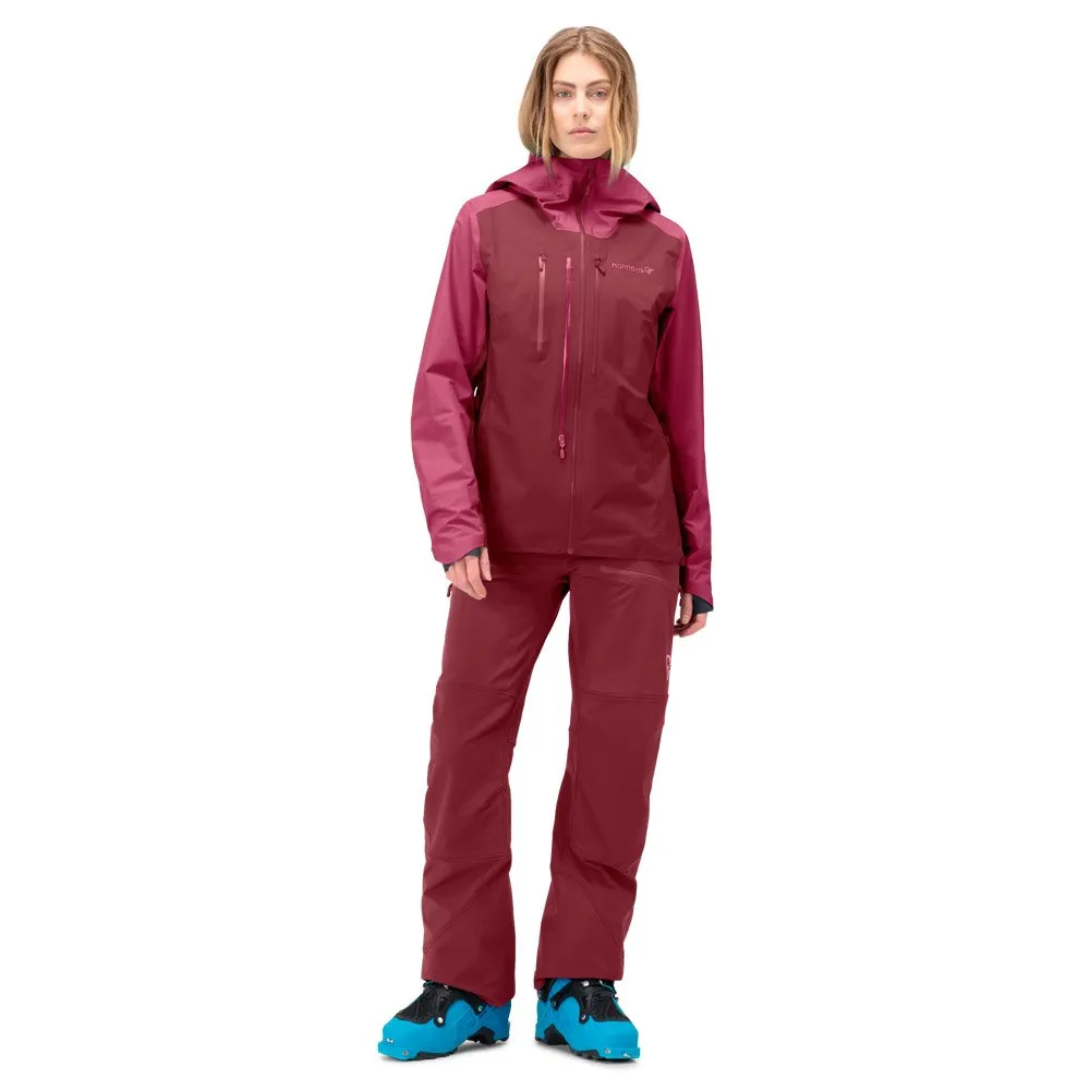 Ski Jacket Norrona ---Women's Lyngen Gore-Tex Violet Quartz