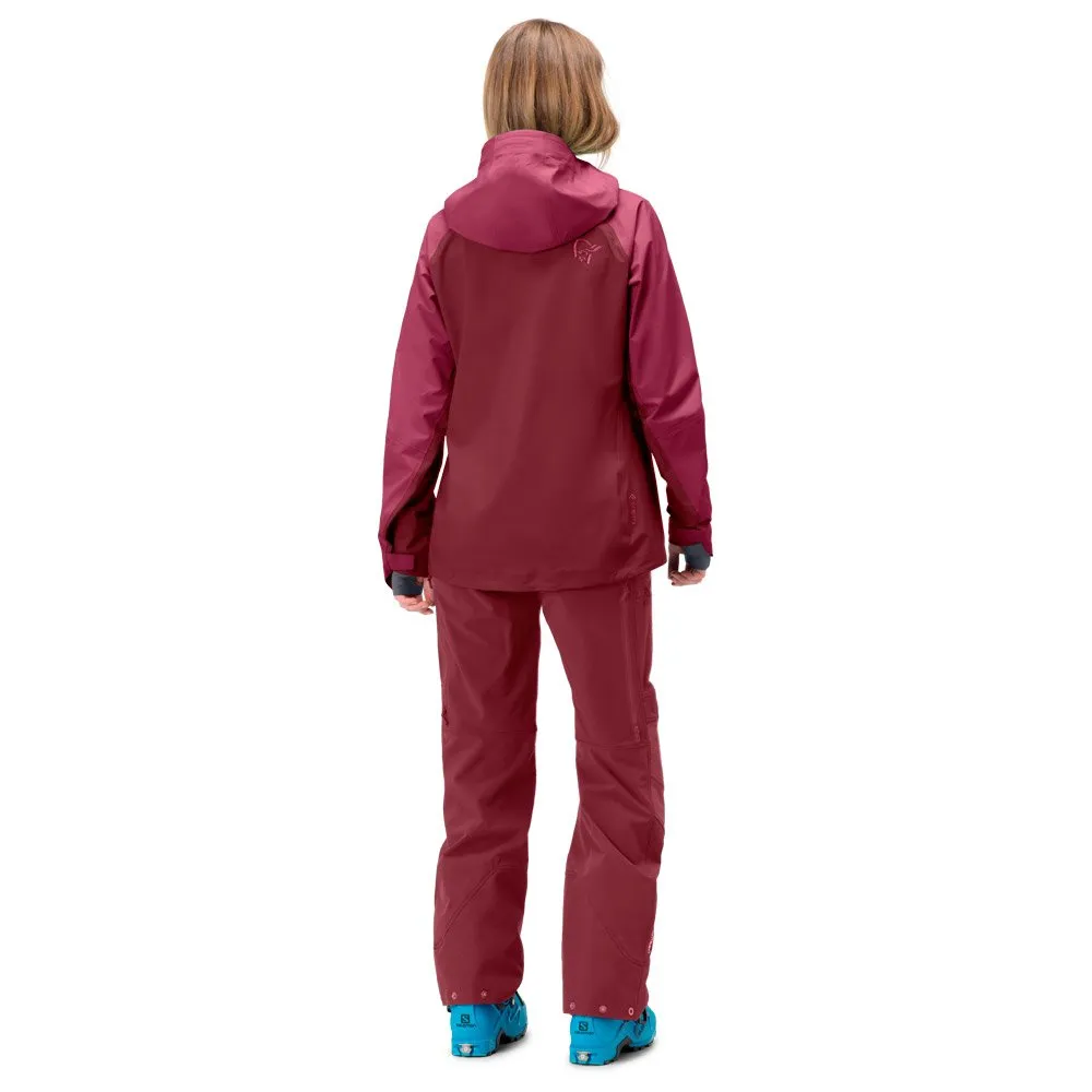 Ski Jacket Norrona ---Women's Lyngen Gore-Tex Violet Quartz