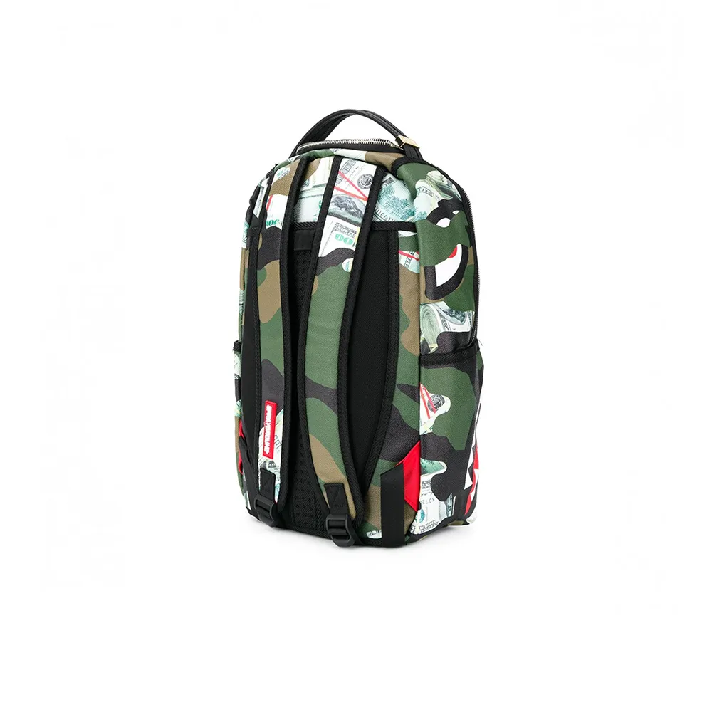 Sprayground Camo Money Shark Backpack / Zaino