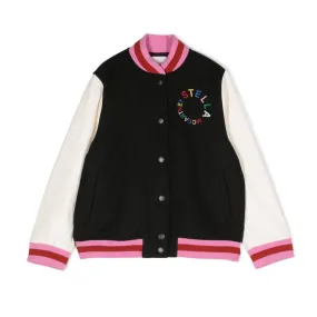 Stella Mccartney Black And White Stella Jacket For Girls And Teens