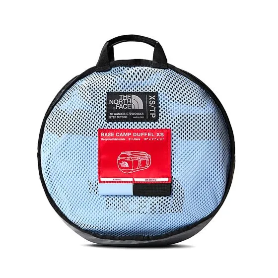 The North Face Base Campel Duffle - XS Base Camp Steel Blue / Tnf Black