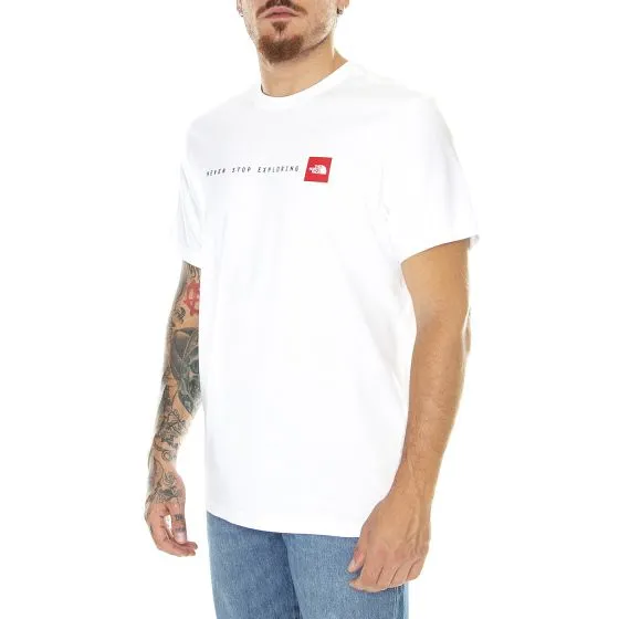 The North Face M' S/S Never Stop Exploring Tee Tnf White