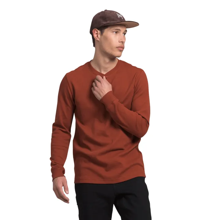 The North Face Waffle L/S Henley Mens