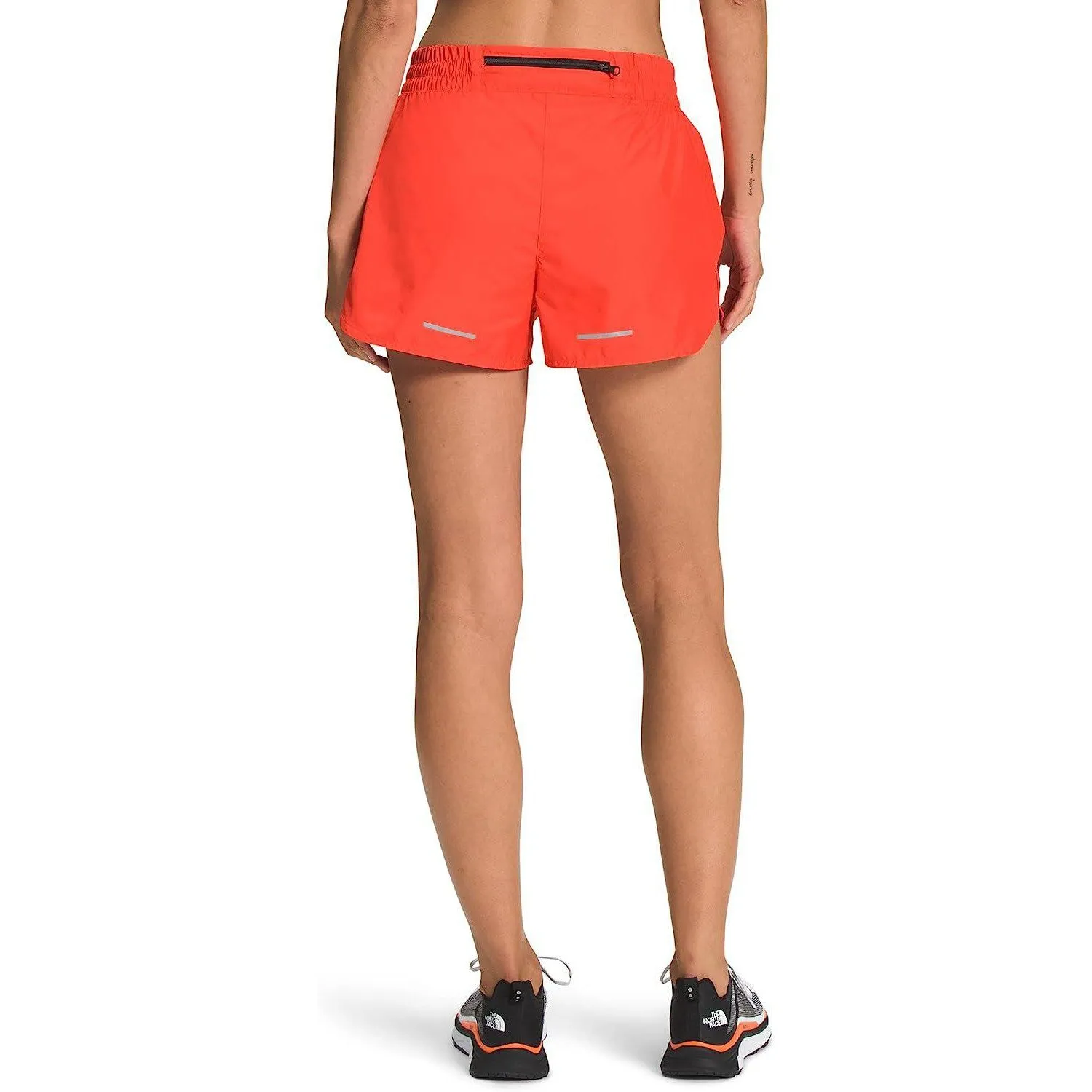 THE NORTH FACE Women's Limitless Run Short, Retro Orange, Large