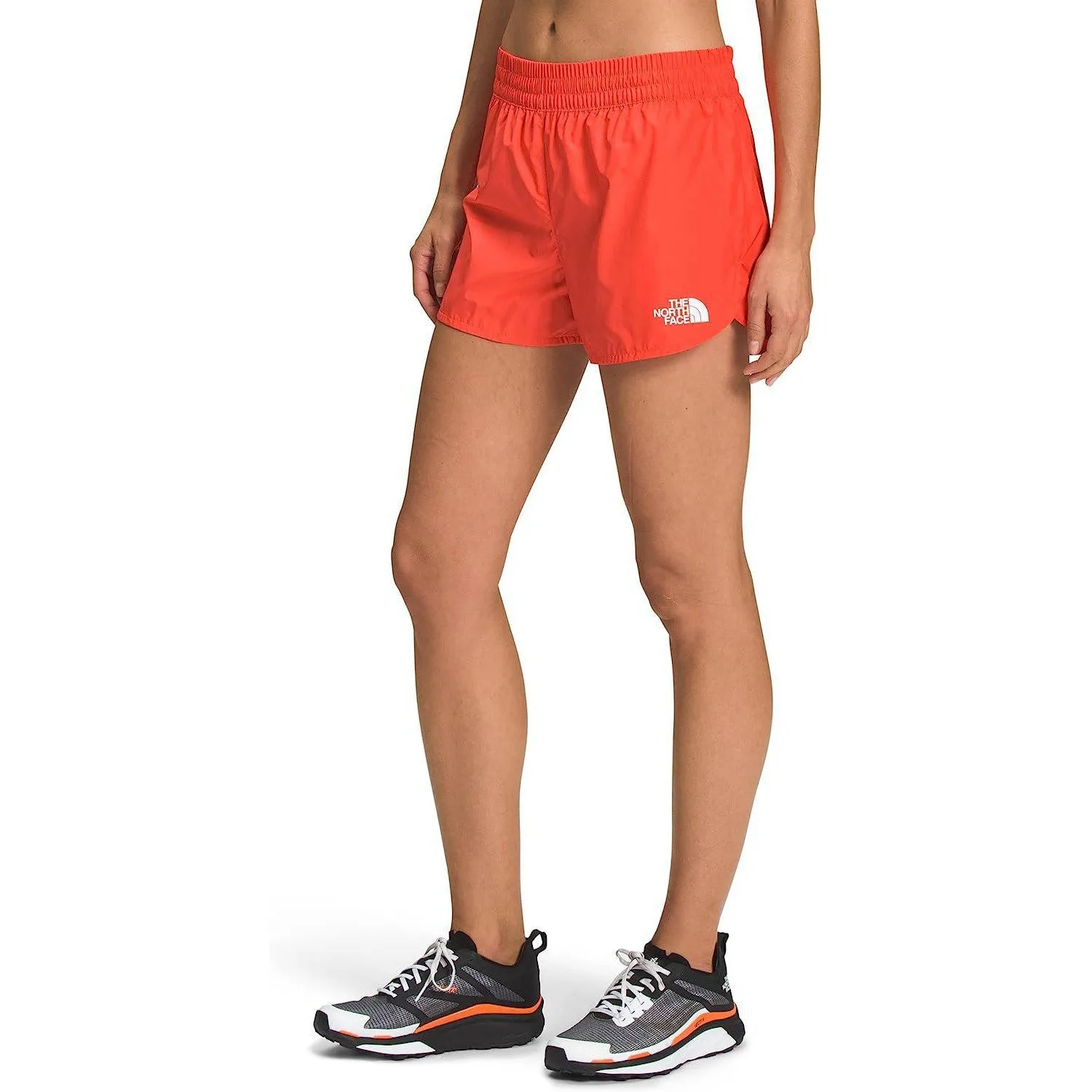 THE NORTH FACE Women's Limitless Run Short, Retro Orange, Large