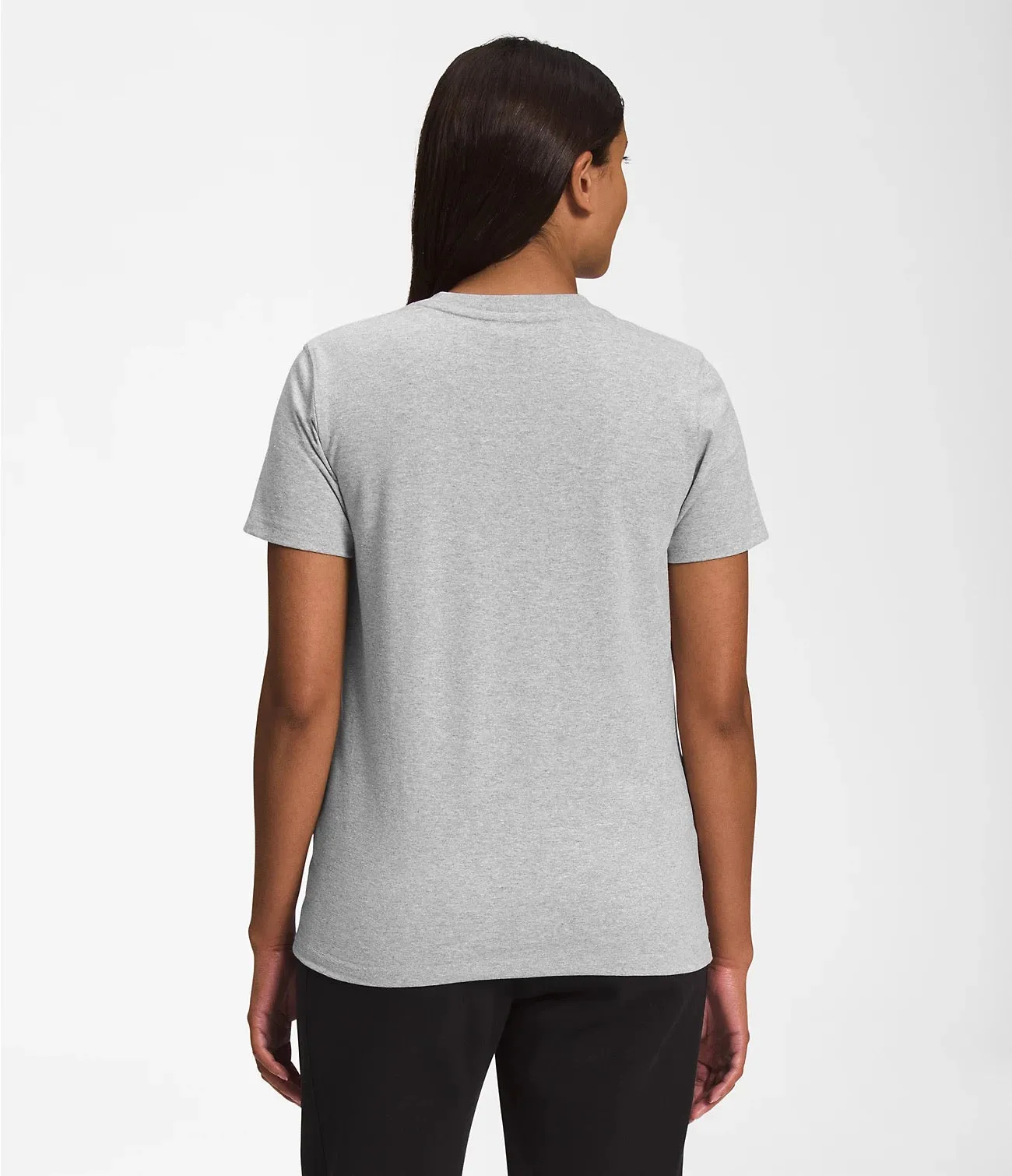 The North Face Women’s Short-Sleeve Heritage Patch Pocket Tee - TNF Light Grey Heather