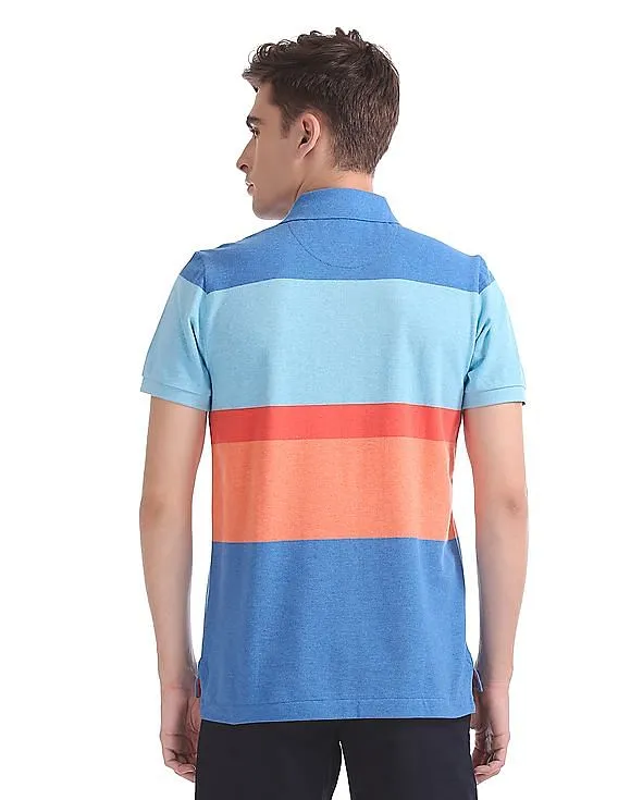 U.S. Polo Assn. Regular Fit Colour Block Polo Shirt