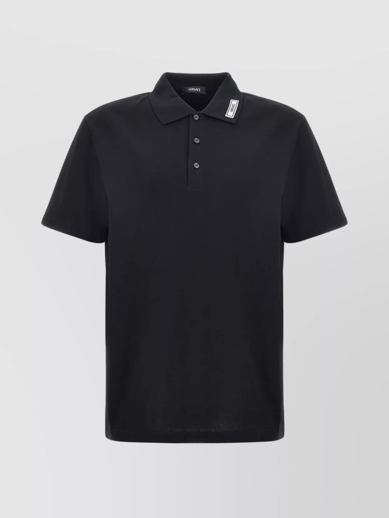 Versace   Brand logo polo shirt