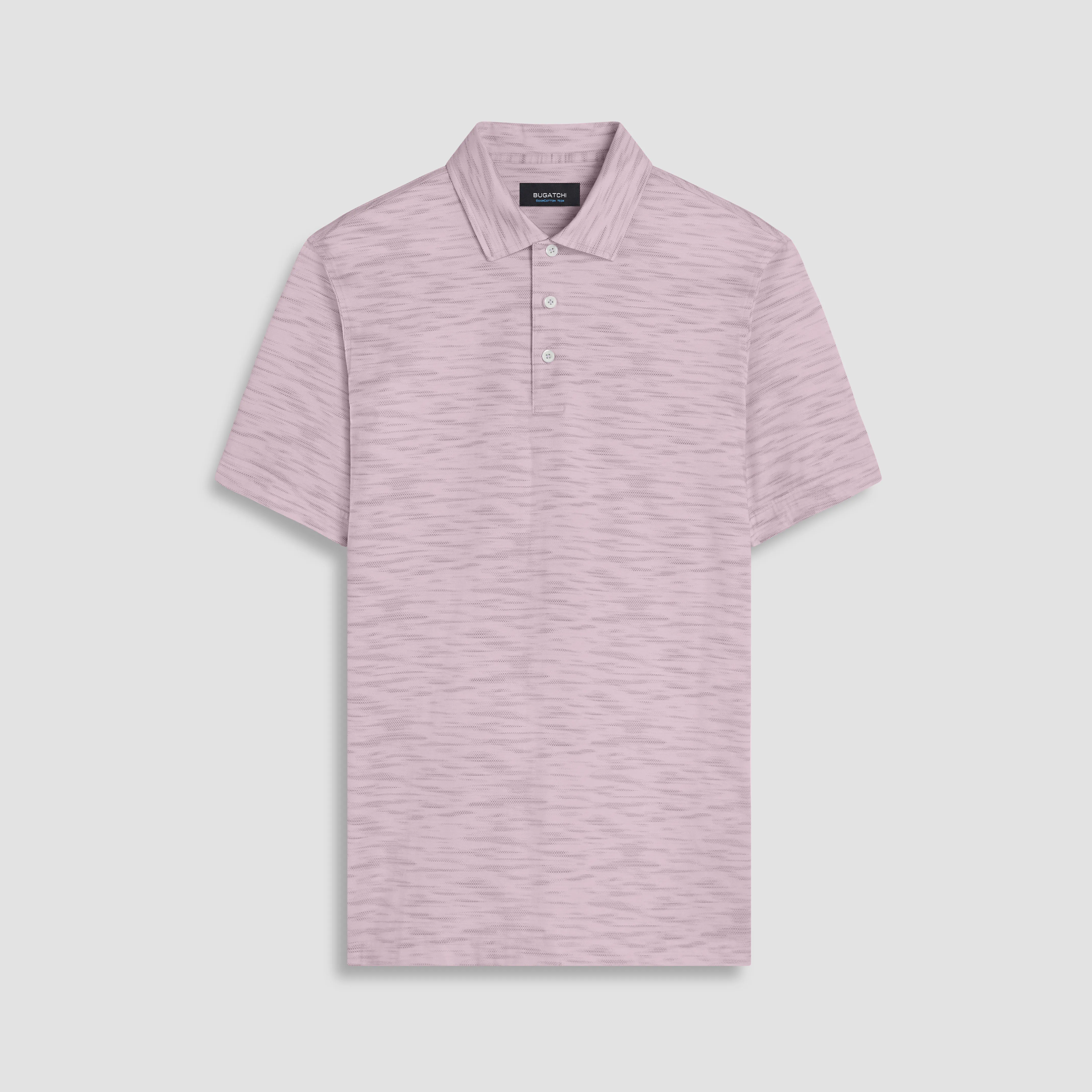 Victor Striated Print OoohCotton Polo