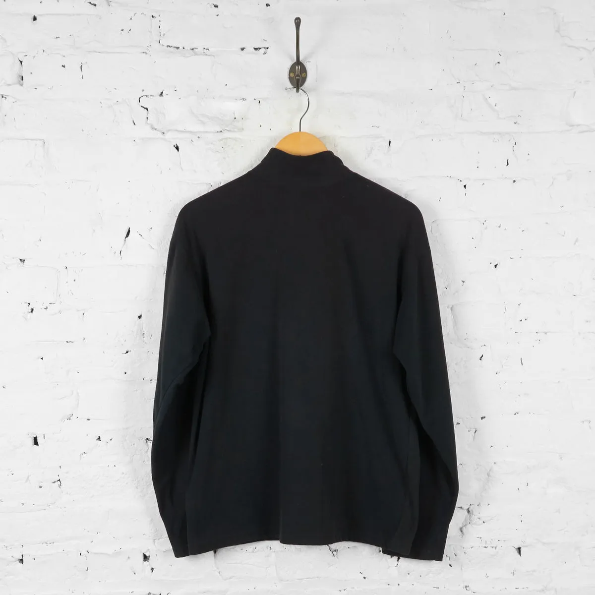 Vintage 1/4 Zip Up The North Face Fleece - Black - M