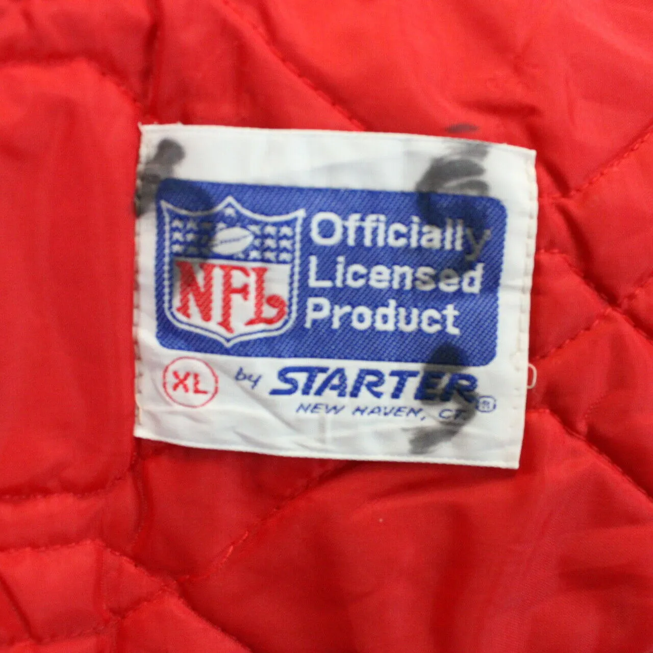 Vintage 90s STARTER San Francisco 49ers Jacket Gold | XL