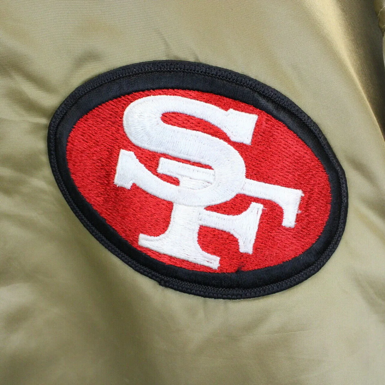 Vintage 90s STARTER San Francisco 49ers Jacket Gold | XL