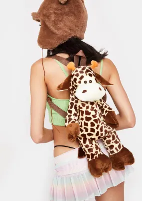 Why The Long Face Plush Backpack-