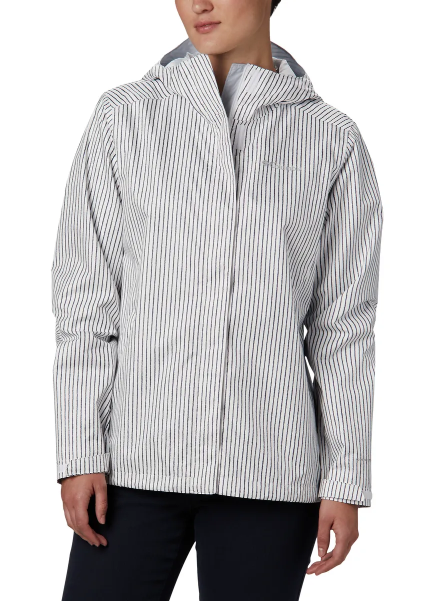 Women's | Columbia | RL0087-100 | Ridge Gate Uninsulated Jacket | White Medium Stripe Print