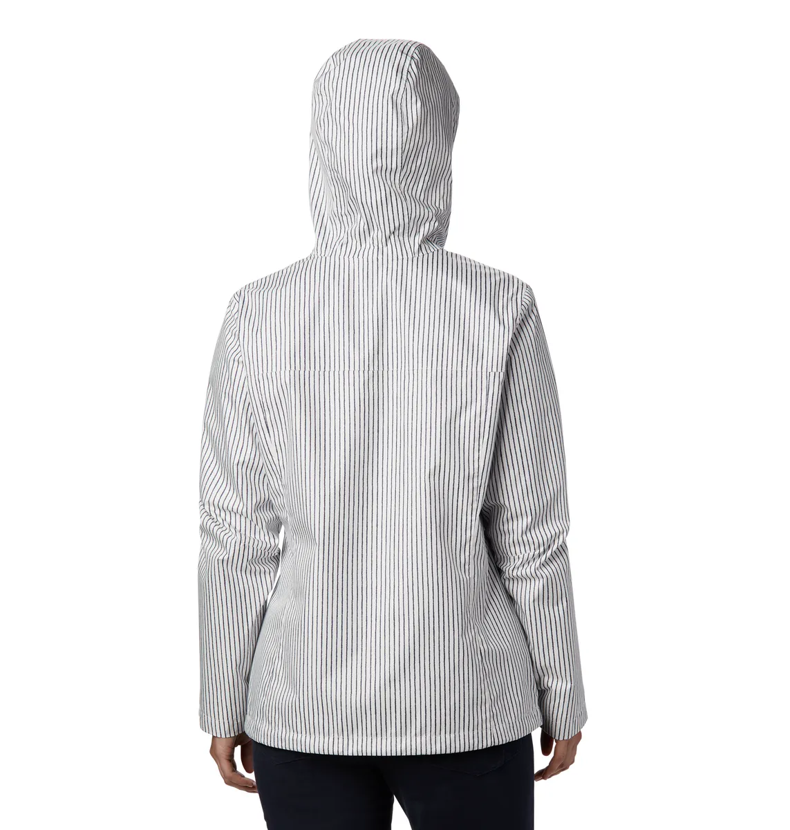 Women's | Columbia | RL0087-100 | Ridge Gate Uninsulated Jacket | White Medium Stripe Print